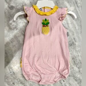 Pink and Yellow Pineapple Bubble